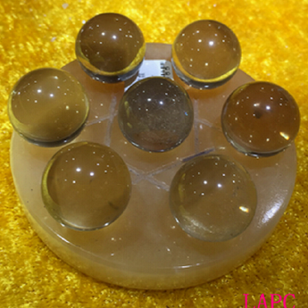 黄晶七星阵球盘 规格// 重量 // 编码 22700085