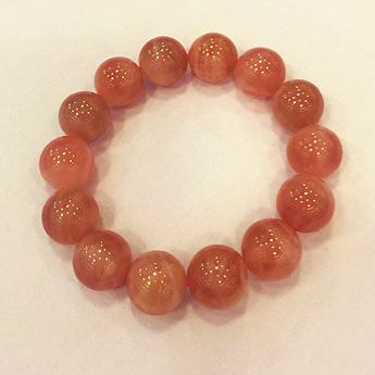 粉紫晶圆形手链 规格14.5mm 重量 // 编码 61000565
