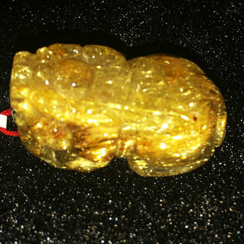 泰晶皮丘挂坠 规格// 重量 // 编码 66000236