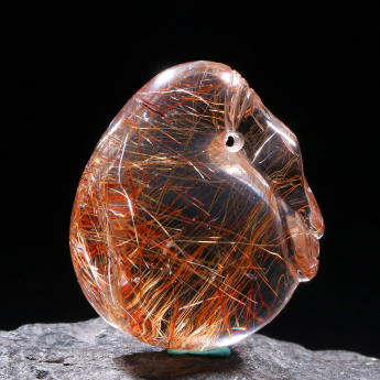 发晶福瓜挂坠 规格37*32*21mm 重量 // 编码 82200944