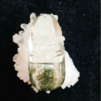 幽灵观音挂坠 规格55*31*16mm 重量 36克 编码 80001118