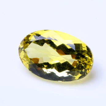 冰种黄晶戒面 规格21*19*9.5/ 重量 3.5克 编码 92200858