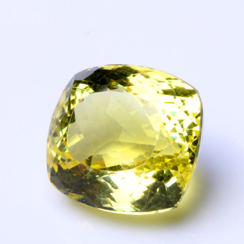 冰种黄晶戒面 规格20*19*19/ 重量 7.52克 编码 92200982
