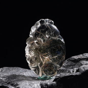 发晶特色挂坠 规格29*44mm 重量 // 编码 93000978