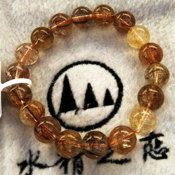 杂发晶圆形手链 规格10mm 重量 // 编码 92000056