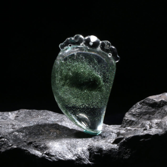 绿幽灵特色挂坠 规格54*32.5*23mm 重量 // 编码 93000638
