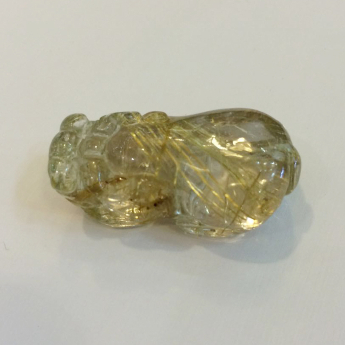 泰晶皮丘挂坠 规格35*18.8mm 重量 17.41克 编码 92102694