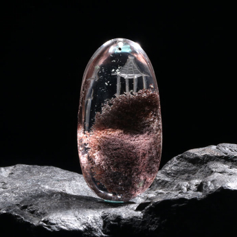 幽灵内雕特色挂坠 规格47*24mm 重量 // 编码 93000884