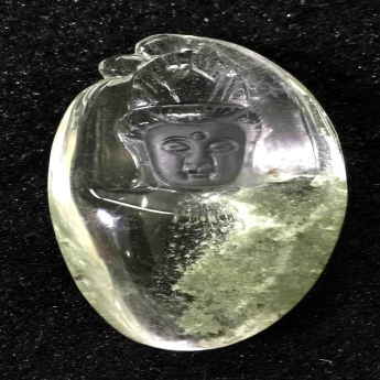 绿幽灵观音挂坠 规格50*26mm 重量 22.05克 编码 92201766