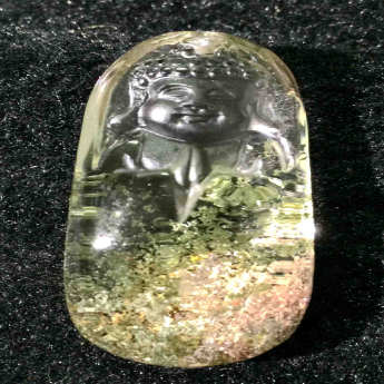 花幽灵佛祖挂坠 规格43*22mm 重量 21.39克 编码 92201820