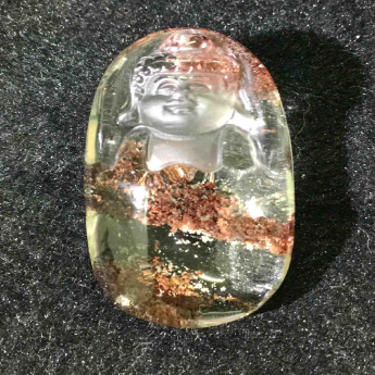 红幽灵佛祖挂坠 规格46.27mm 重量 28.14克 编码 92201824