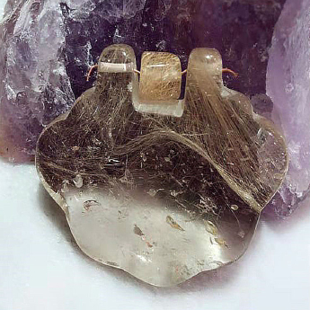 幽灵长命锁挂坠 规格30*23mm 重量 // 编码 90000060