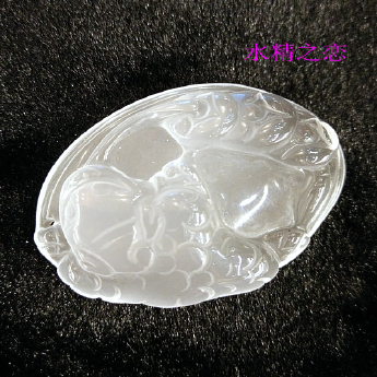 乳白晶特色挂坠 规格// 重量 // 编码 90001356