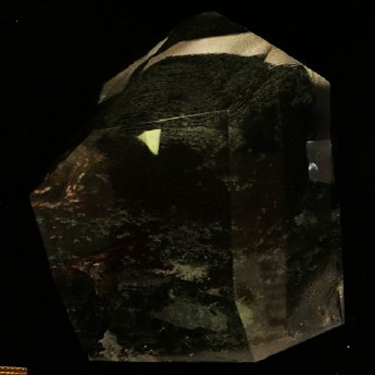 绿幽灵原矿石摆件(1件套、带盒）(水晶大王收藏)规格96*56重量253g编号19002836