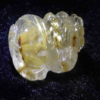 泰晶皮丘挂坠（板金） 规格38*23*17mm 重量 23.61克 编码 92201995