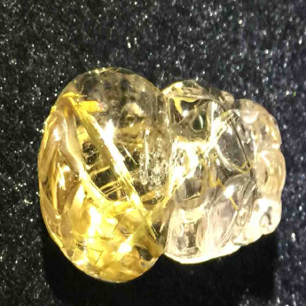 泰晶皮丘挂坠（板金） 规格32*21*16mm 重量 16.16克 编码 92202058