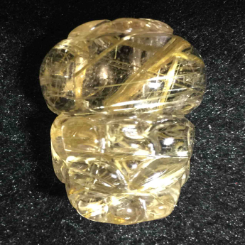泰晶皮丘挂坠（板金） 规格// 重量 24.57克 编码 92202079