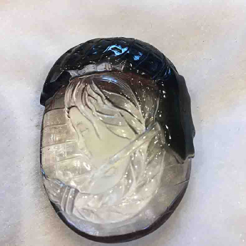 幽灵俏色挂坠 规格53*40*18mm 重量 58.3克 编码 92103180