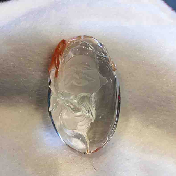 兔毛俏色挂坠 规格50*31*19mm 重量 /克 编码 92103187