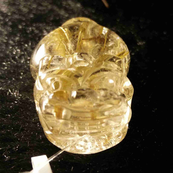 泰晶皮丘挂坠（板金） 规格/mm 重量 15.63克 编码 92202132