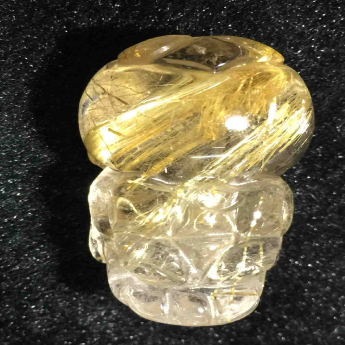 泰晶皮丘挂坠（板金） 规格30*15mm 重量 21.79克 编码 92202149