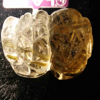 泰晶皮丘挂坠（板金） 规格/mm 重量 16.03克 编码 92202160