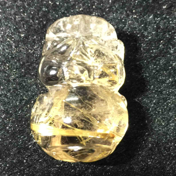 泰晶皮丘挂坠（板金） 规格/mm 重量 17.07克 编码 92202172