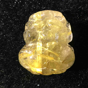 泰晶皮丘挂坠（板金） 规格27*18*14*mm 重量 11.43克 编码 92202187