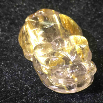 泰晶皮丘挂坠（板金） 规格33*21*15mm 重量 17.17克 编码 92202198