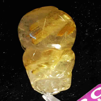 泰晶皮丘挂坠（板金） 规格3×1.8×1.25mm 重量 10.63克 编码 92202229