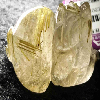 泰晶皮丘挂坠（板金） 规格36*23*17mm 重量 24.08克 编码 92202252