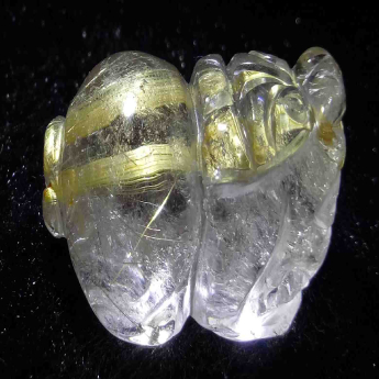 泰晶皮丘挂坠（板金） 规格27*17*11mm 重量 14.43克 编码 92202265
