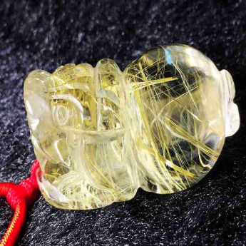 泰晶皮丘挂坠 规格// 重量 24.25克 编码 92202462