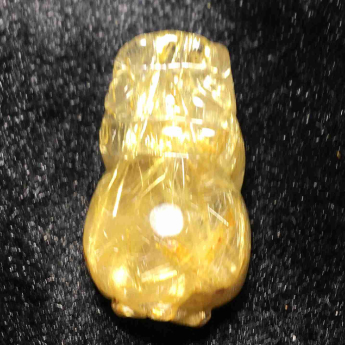 泰晶皮丘挂坠 规格// 重量 19.41克 编码 92202491