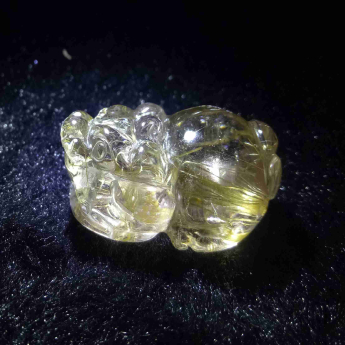 泰晶皮丘挂坠 规格32.5*20*14mm 重量 15克 编码 92202631