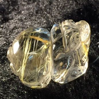 泰晶皮丘挂坠 规格3.25×1.85×1.45mm 重量 /克 编码 92202682