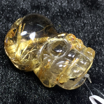 冰种泰晶板金皮丘挂坠 规格32*20.5*15.5mm 重量 17.09克 编码 92251900