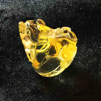 财源滚滚有求必应黄晶皮丘挂坠 规格台风水灭坏mm 重量 /克 编码 29009143