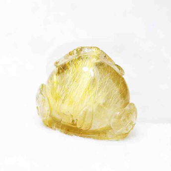 发晶特色挂坠 规格31*36*18mm 重量 25.47克 编码 80001187