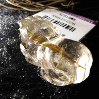 泰晶皮丘挂坠（中） 规格/mm 重量 12.5克 编码 92251998