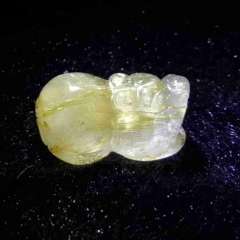 泰晶皮丘挂坠 规格21.5*17*13mm 重量 9.75克 编码 92202770