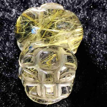发晶皮丘挂坠 规格/mm 重量 21.53克 编码 92202855