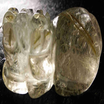 发晶皮丘挂坠 规格40*21*18mm 重量 27.8克 编码 92202876