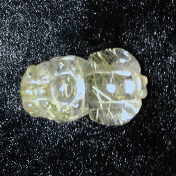 发晶皮丘挂坠 规格28*14.5*10mm 重量 7.12克 编码 92202965
