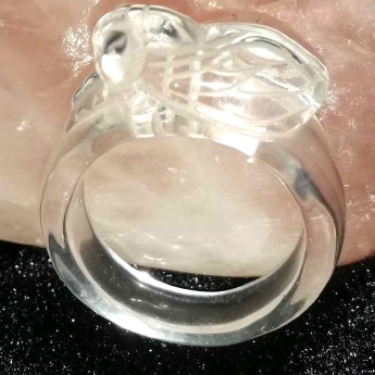 白晶戒指(一鸣惊人) 规格// 重量 // 编码 92001355