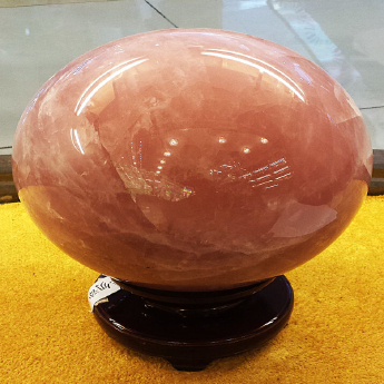粉紫晶景球摆件 规格18cm 重量 8.127千克 编码 33004646
