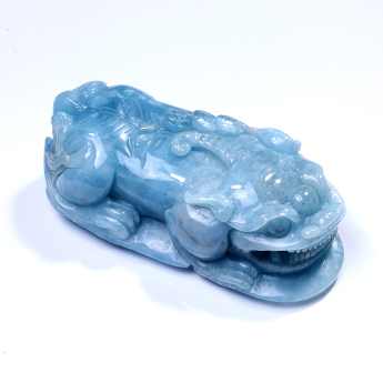海蓝宝皮丘摆件 规格// 重量 // 编码 92900219