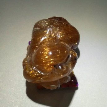 金童泰皮丘挂坠 规格3.8×2.25×2mm 重量 22.34克 编码 89000297