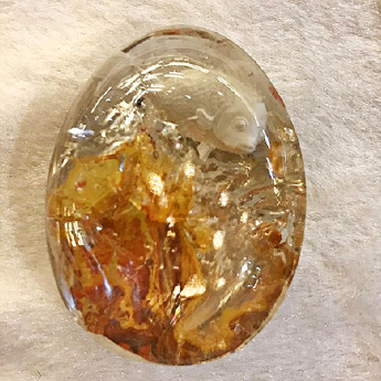 黄胶花年年有鱼摆件 规格52.5*39mm 重量 56.63/ 编码 92101490