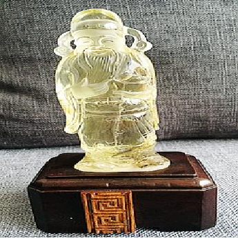 黄晶财神摆件 规格// 重量 // 编码 92501596